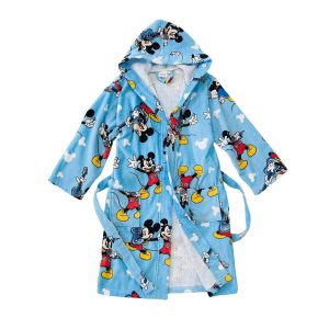 Accappatoio Mickey rocks 10 anni Con Cappuccio In Cotone Caleffi Disney