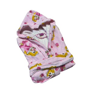 Accappatoio Principess Ros Con Cappuccio In Cotone Caleffi Disney