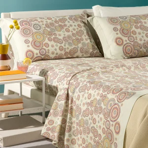 Completo Lenzuola Dea In Cotone Caleffi