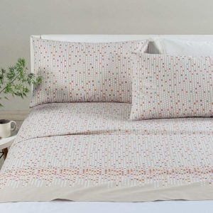 Completo Lenzuola Riky In Cotone Singolo Caleffi