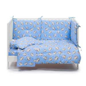 Home | Arcobaleno On Line | Biancheria per la casa di alta qualità. 26 Copriletto Con Paracolpi In Cotone Orsacchiotti Baby Azzurro Caleffi Kids