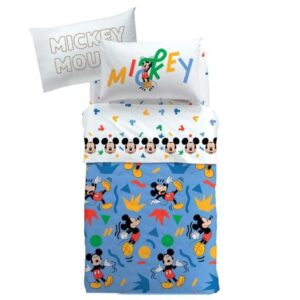 Copriletto Trapuntato Singolo Mickey Colors Disney Caleffi