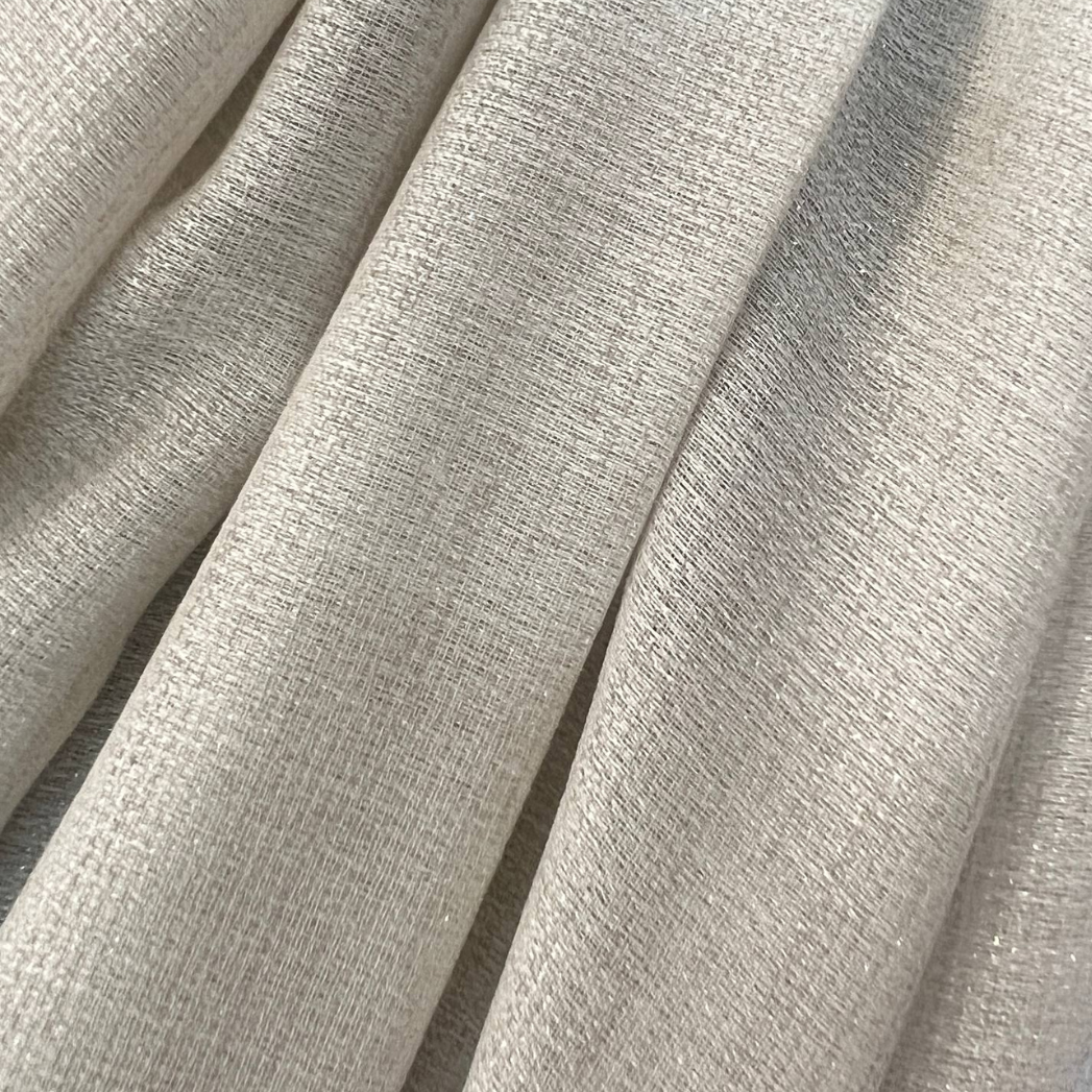 Tessuto per Tenda Filtrante Lurex argento 4 Tessuto per Tenda Filtrante Lurex argento - immagine 4
