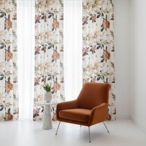 Home | Arcobaleno On Line | Biancheria per la casa di alta qualità. 16 Tessuto tenda Milazzo Fiori linea Ego