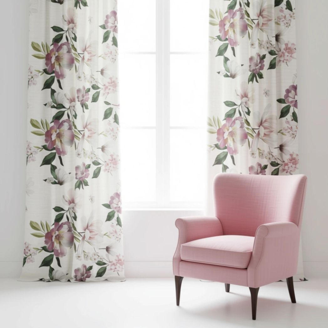 Tessuto tenda Milazzo Fiori linea Ego 5 Tessuto tenda Milazzo Fiori linea Ego - immagine 5